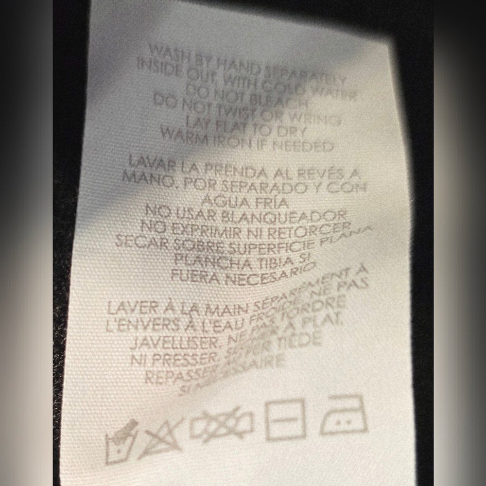 Cabi Ponte Knit Blazer Gray Contrast Trim Size Small - Picture 9 of 10